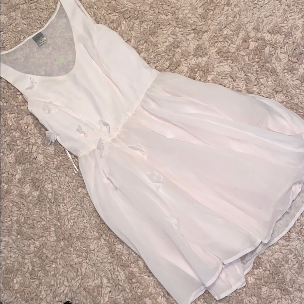 Lauren Conrad Cinderella pink butterfly dress